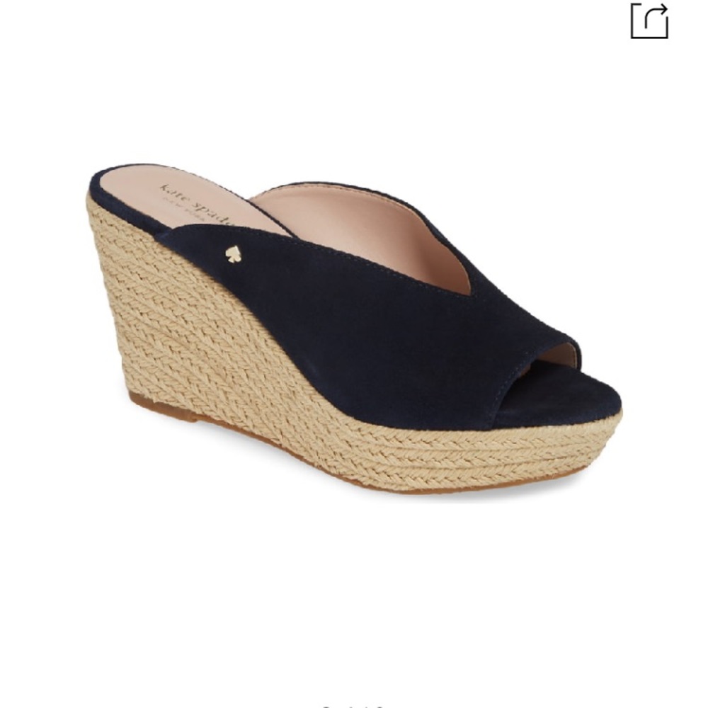 Women's Thea Wedge Platform Sandals In Navy